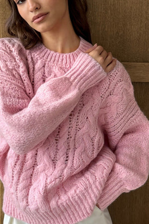 Charli - Mara Sweater (powder pink)