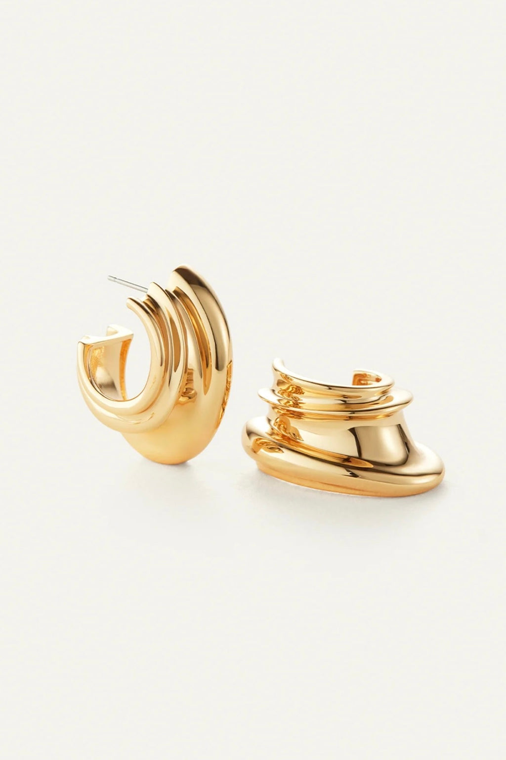 Jenny Bird - Leona Hoops (gold)