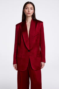 Smythe - Shawl Collar Oversized Blazer