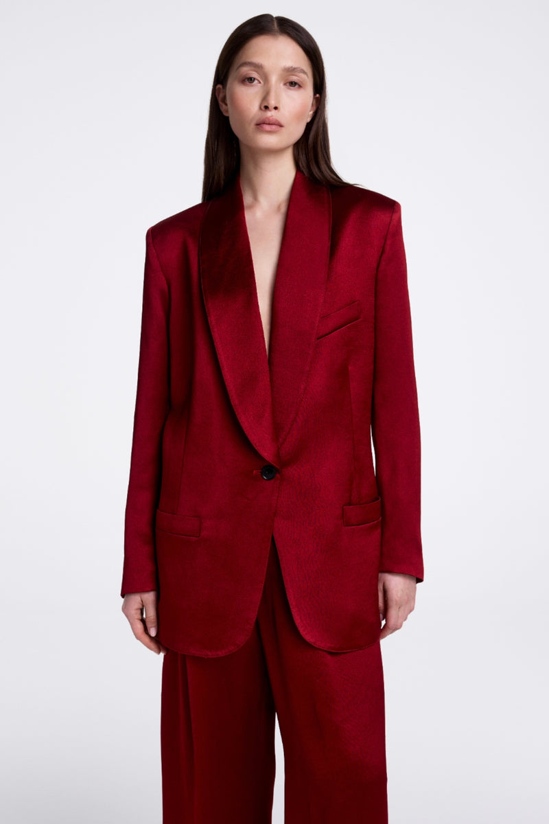 Smythe - Shawl Collar Oversized Blazer