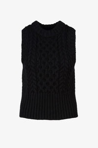Smythe - Cableknit Crewneck Vest - FA25004