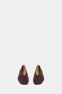 Sofie Schnoor - Ana Ballerina (dark brown suede)