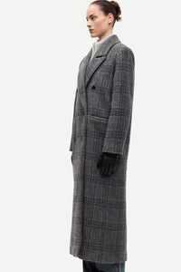 Samsoe Samsoe - Sajilla Coat (Grey Check)