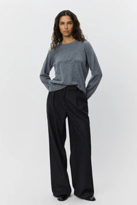 Sofie Schnoor - Minnik Sweater (grey melange)