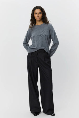 Sofie Schnoor - Minnik Sweater (grey melange)