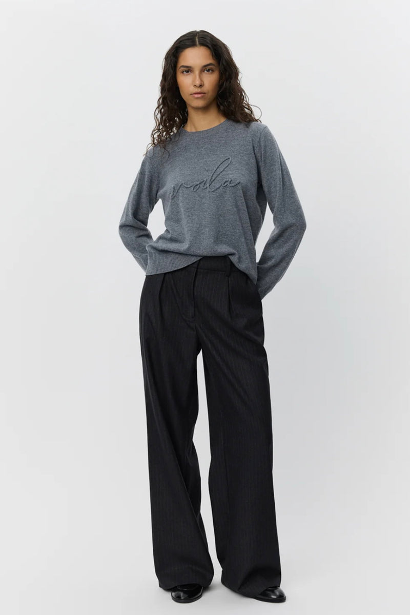 Sofie Schnoor - Minnik Sweater (grey melange)