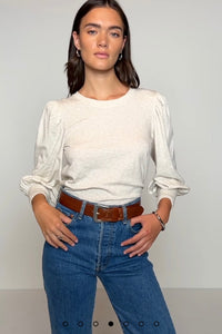 Nation LTD. - Loren Peasant Tee (heather oatmeal)