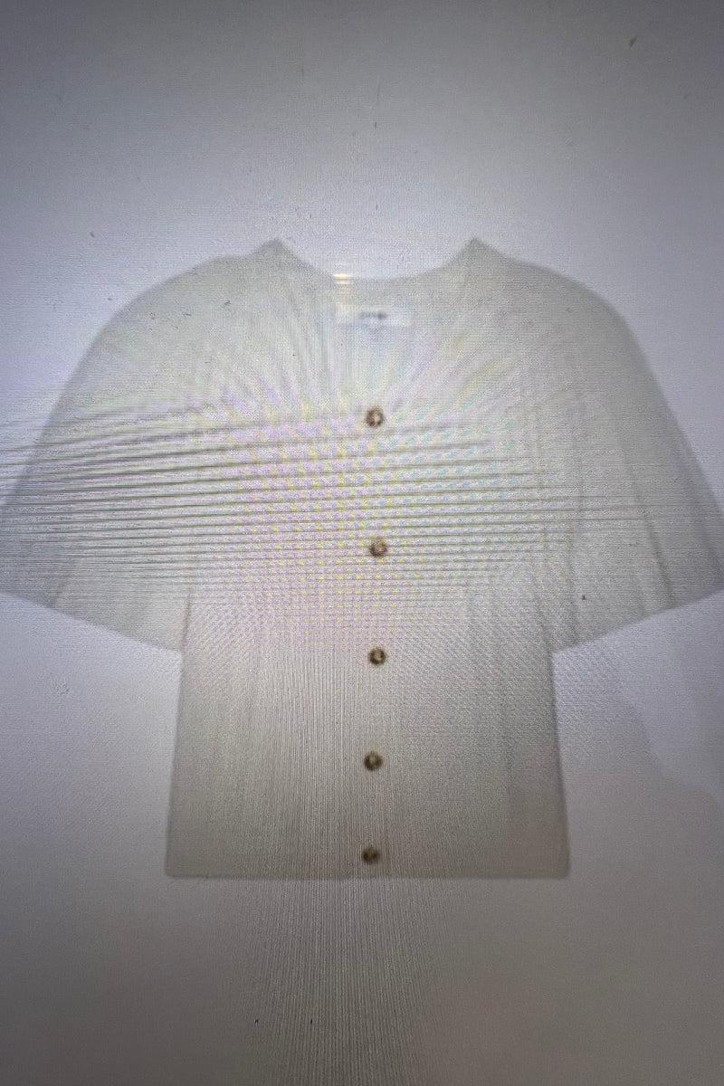 Frame - The Flutter Cardigan (cream) - PRE-ORDER