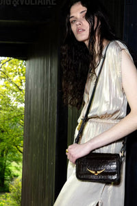 Zadig & Voltaire - Le Zazi Embossed Croco Bag (wood)