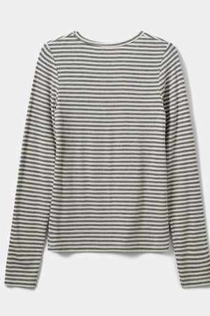 Sofie Schnoor - Petricia Stripe L/S Tee (grey striped)