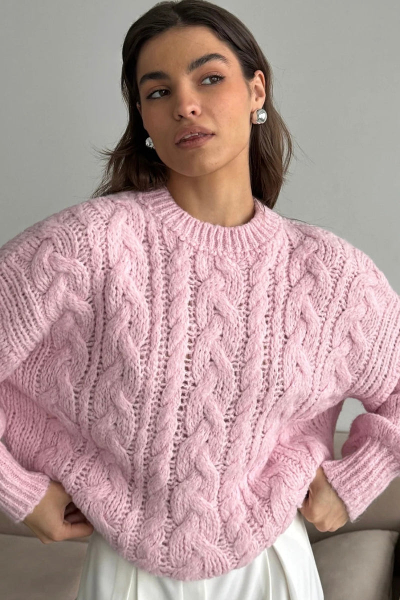 Charli - Mara Sweater (powder pink)