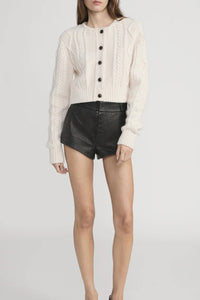 Frame - The Cable Knit Cashmere Cardi