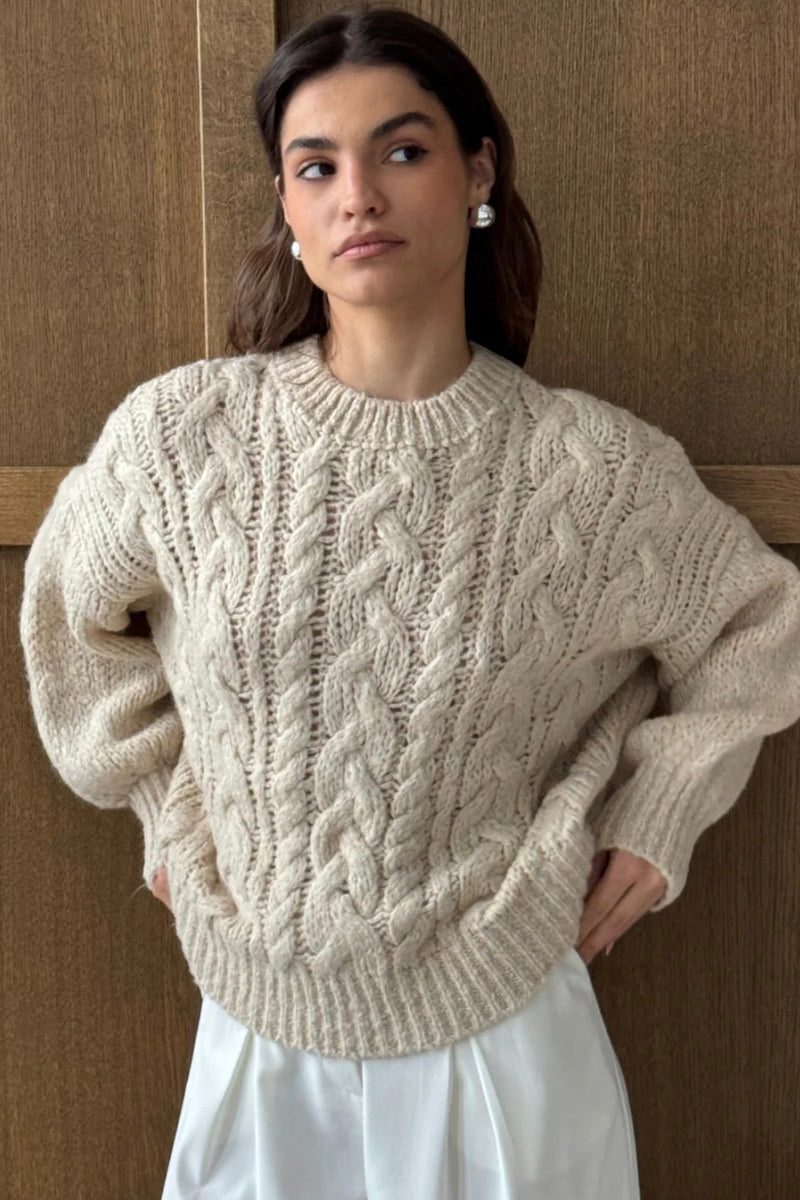 Charli - Mara Sweater (Ivory)