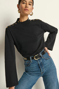 Nation LTD. - Neda Long Sleeve (jet black)