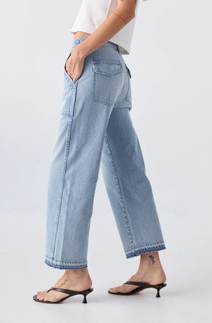 AMO Denim - Easy Army Slouch Crop (Enjoy)