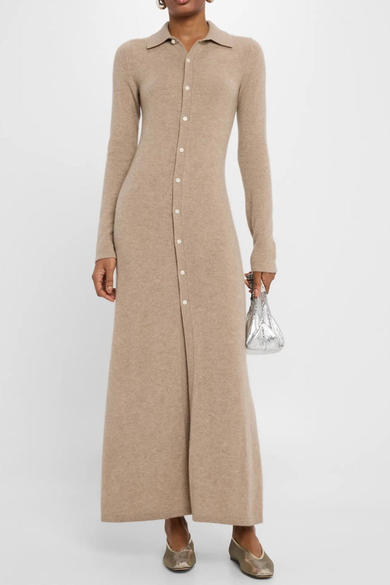 Guest in Residence - Showtime Cashmere Shirt Dress