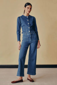 DL1961 - Sculpted Top/Jacket (Blue Water)