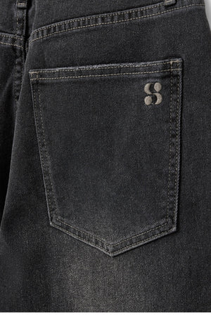 Sofie Schnoor - Paris Jeans (washed black w/gemstones)
