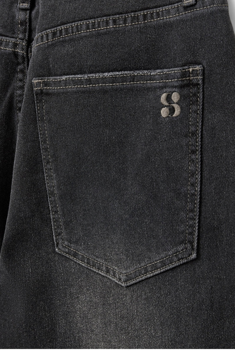 Sofie Schnoor - Paris Jeans (washed black w/gemstones)