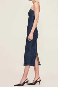 DL1961 - Esme Strapless Midi Dress (Crescent Harbor)