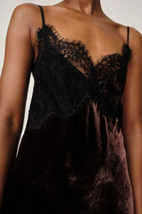 Herskind - Vivian Silk + Velvet Dress