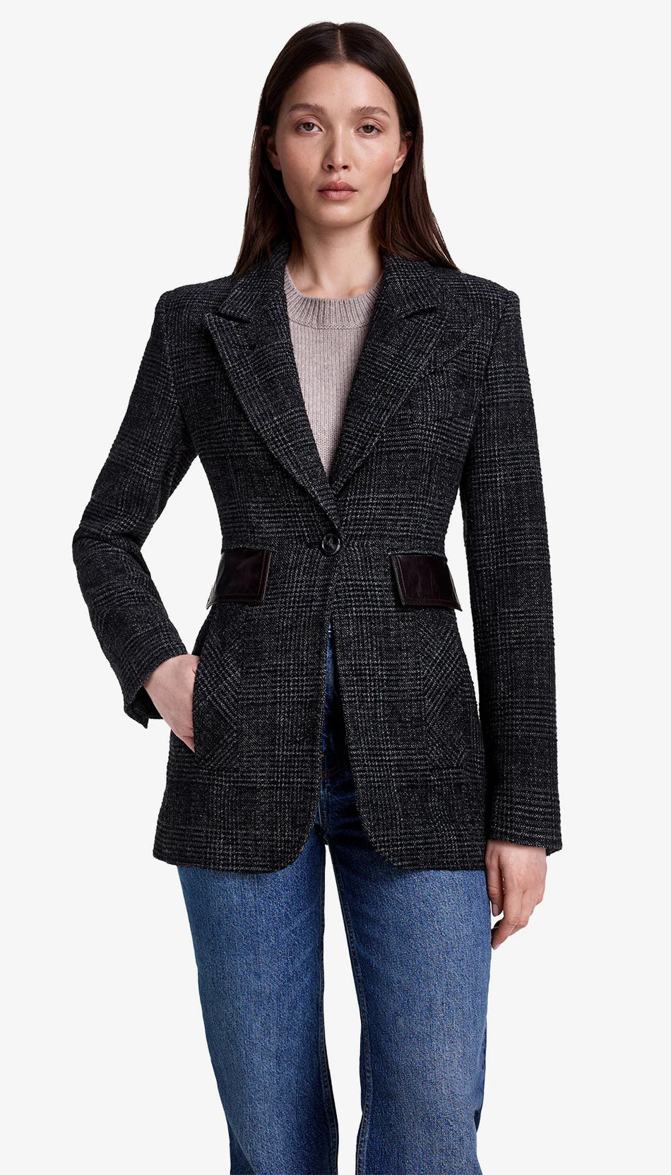 Smythe - Tailored Boyfriend Blazer - FA25064