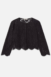 Frame - The Lace Blouse (black)