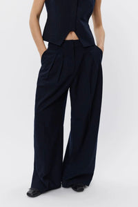 Sofie Schnoor - Trousers (navy/stripes)