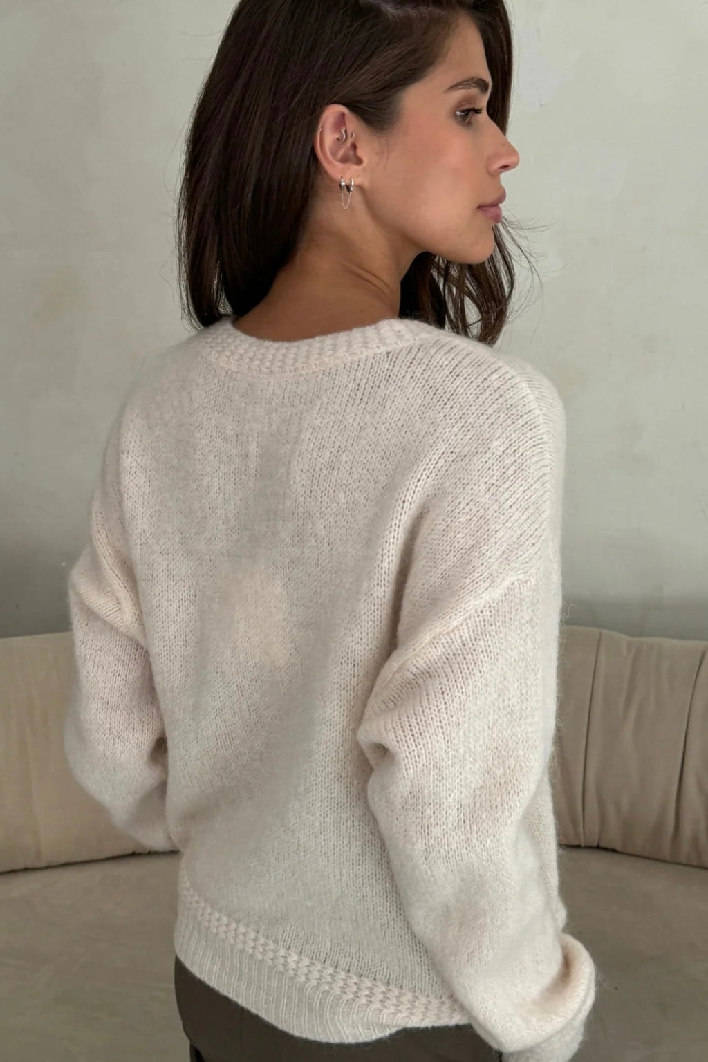 Charli - Reyna Cardigan (ivory)