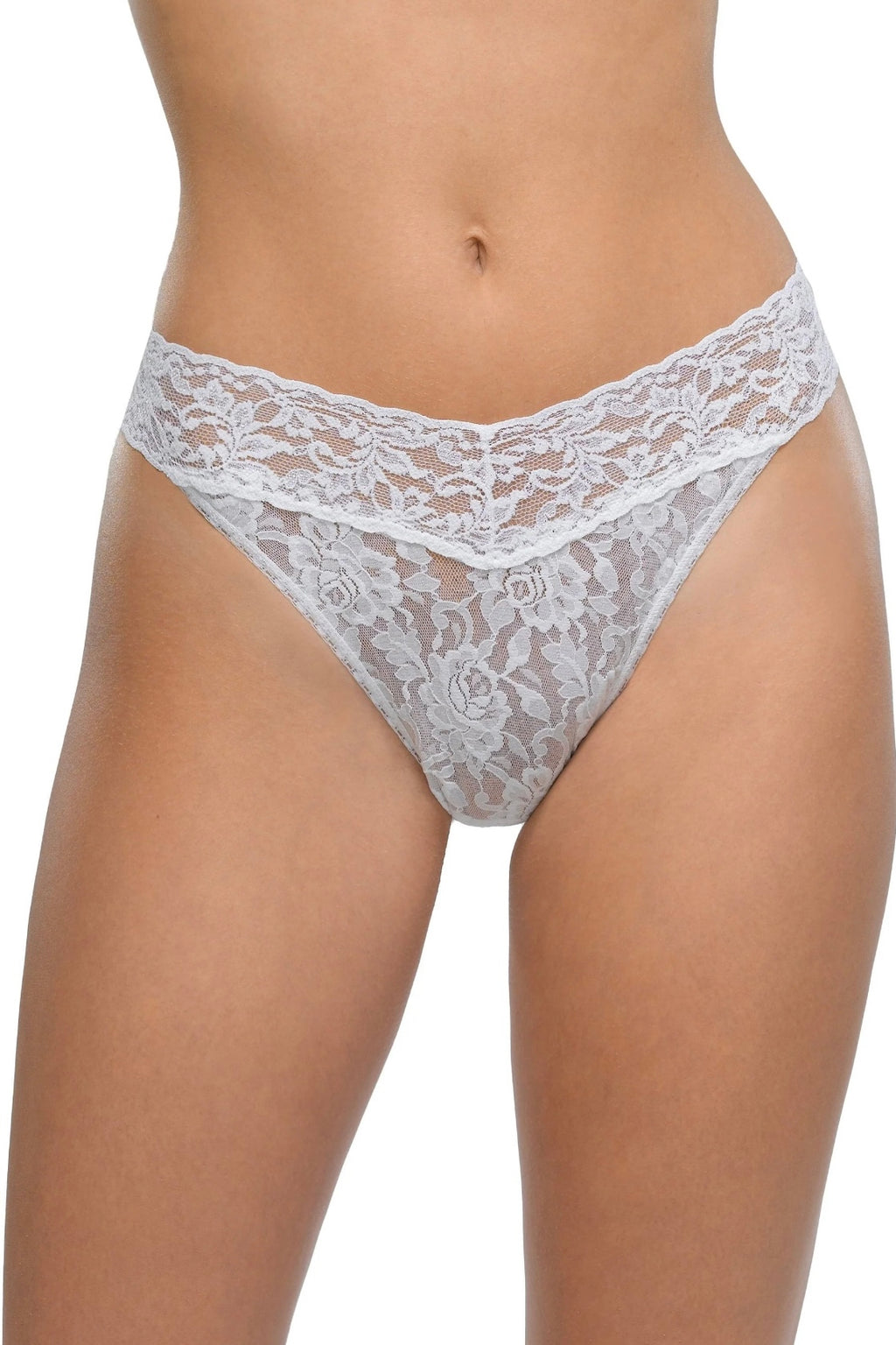 Hanky Panky - Signature Lace Original Rise Thong - White