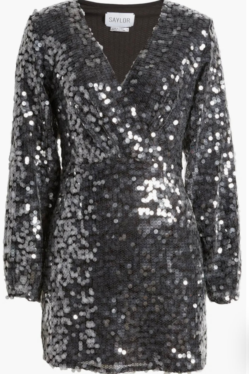 Saylor - Rina Sequined (pewter)