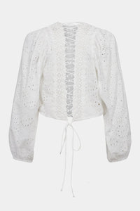 Sofie Schnoor - White Lace Shirt