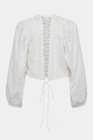 Sofie Schnoor - White Lace Shirt