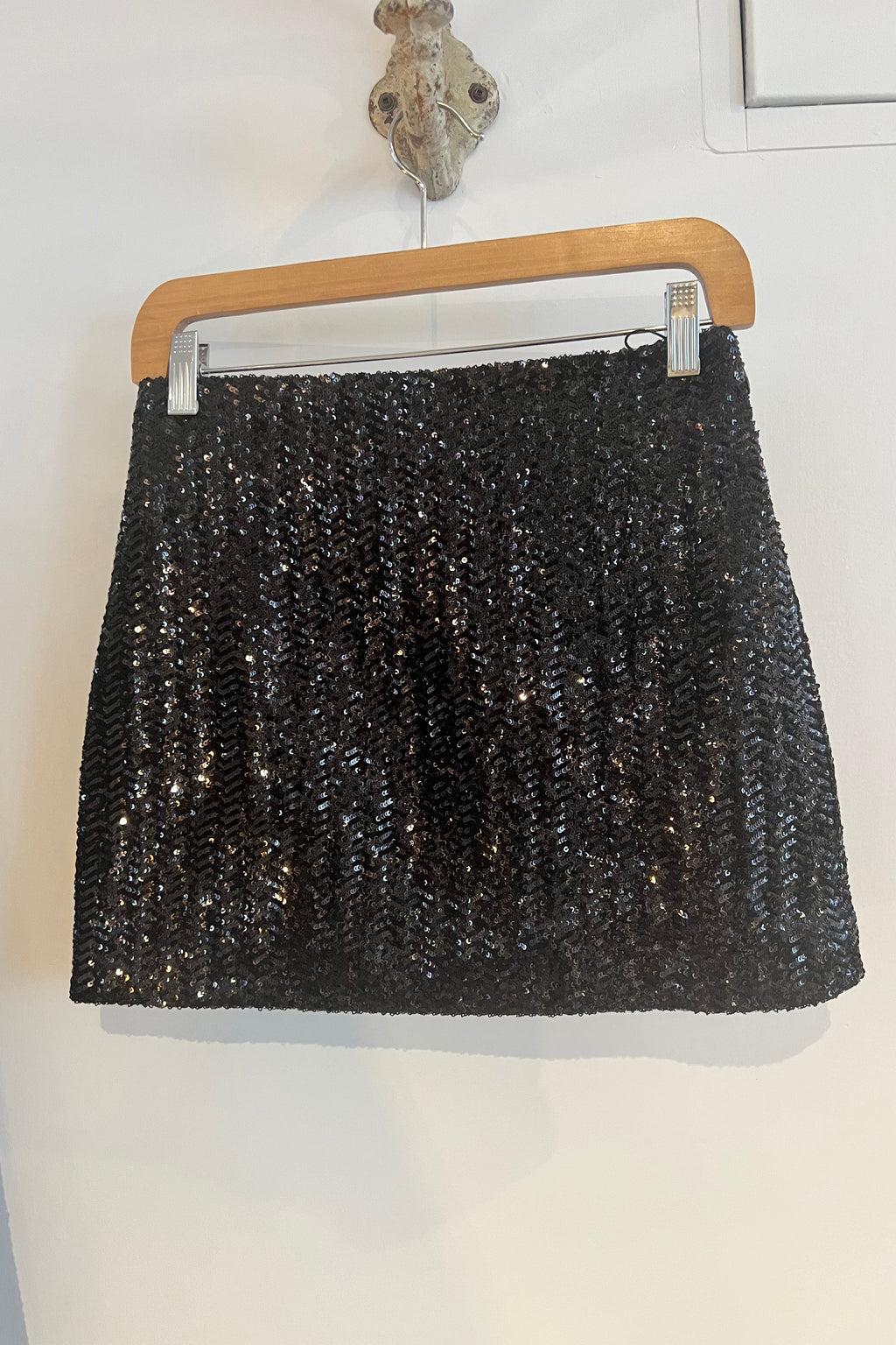 Anine Bing - Tierra Sequined Mini Skirt