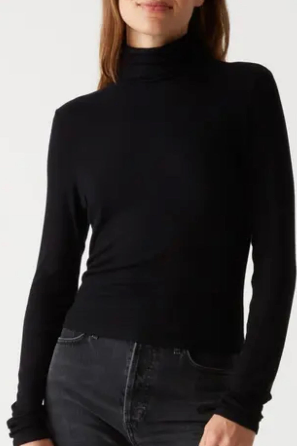 Michael Stars - Tara Rib Turtleneck Top