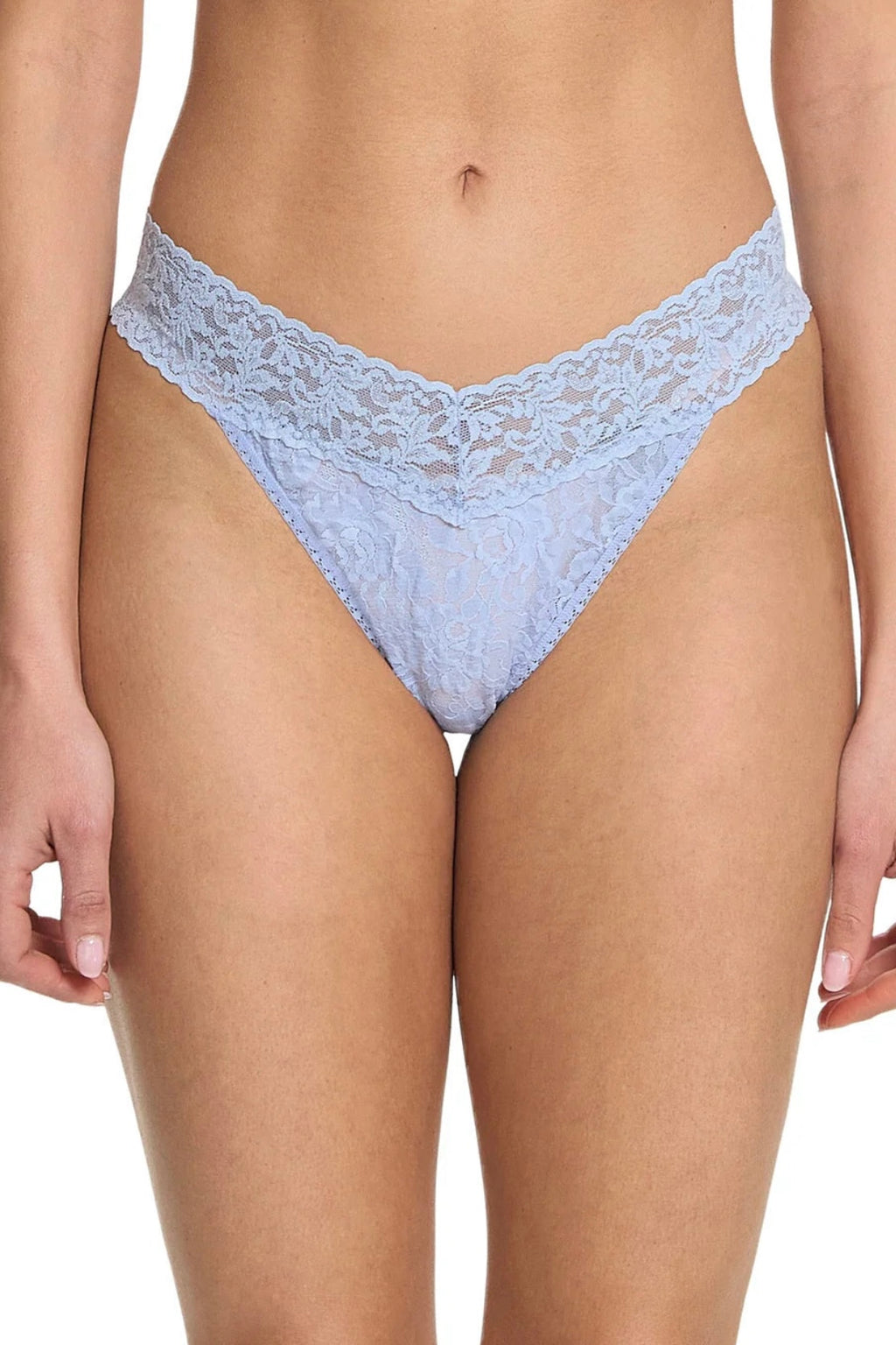 Hanky Panky - Signature Lace Original Rise Thong - Clarity Blue