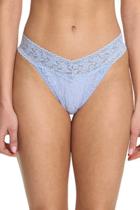 Hanky Panky - Signature Lace Original Rise Thong - Clarity Blue