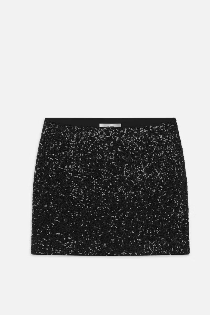 Frame  - Sequin Mini Skirt