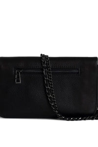 Zadig & Voltaire - Rock Nano Wings Grained Leather Clutch