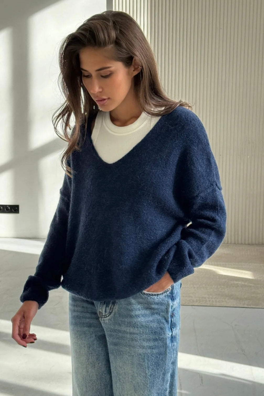 Charli - Hailey Sweater (navy)