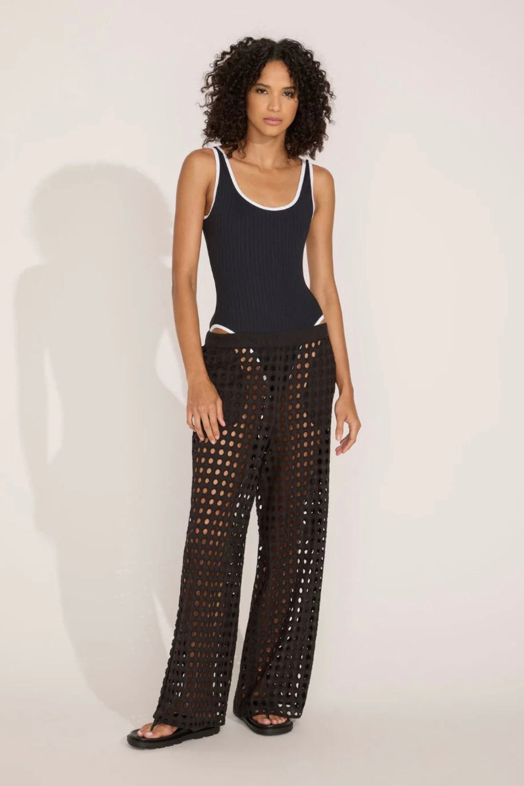 Solid + Striped - The Eyelet Delaney Pant