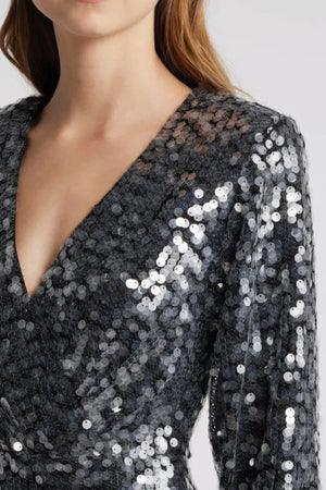 Saylor - Rina Sequined (pewter)