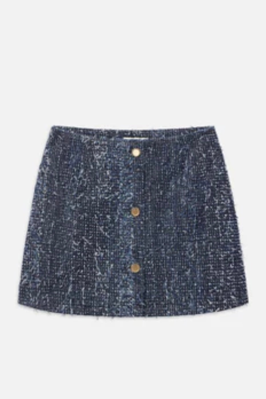 Frame - Denim Boucle Skirt