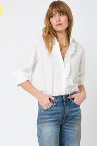 Kerri Rosenthal - Mia Ruffle Front Shirt