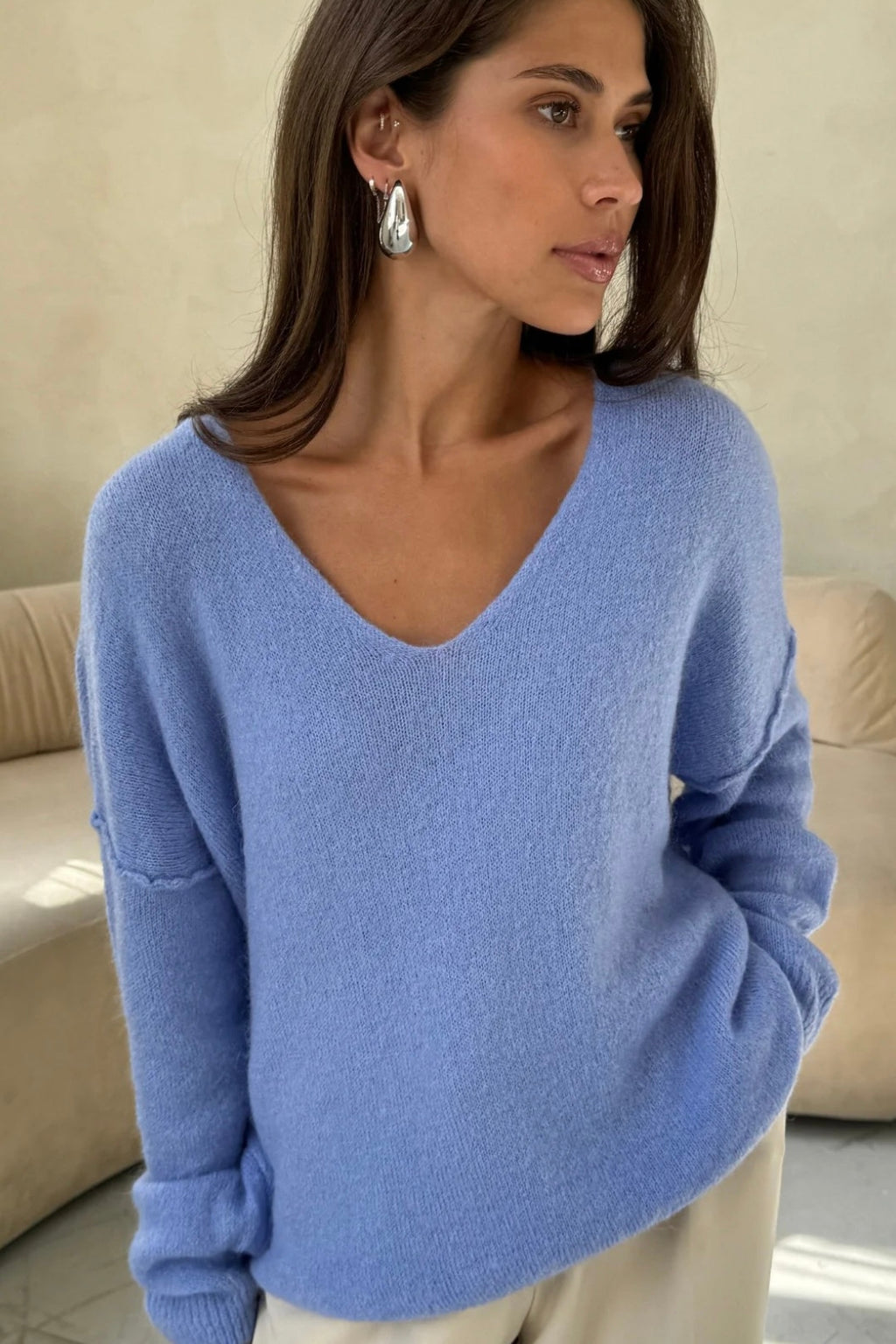 Charli - Hailey Sweater (sky blue)