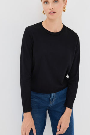 Perfect White Tee - Bruce Ringspun L/S tee