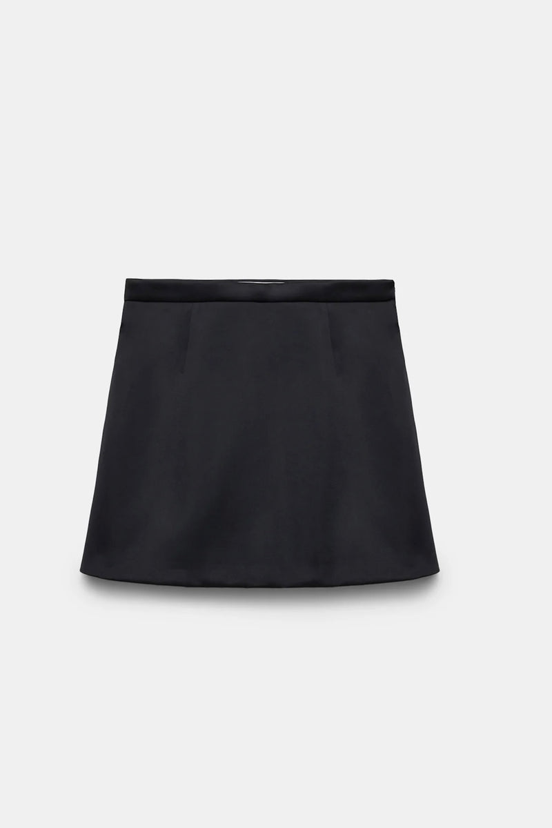 Dorothee Schumacher  - Modern Shine Mini Skirt wth Pockets