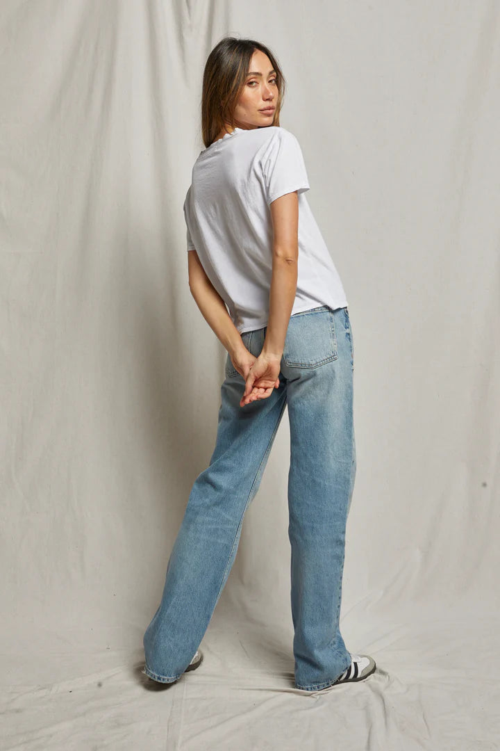 Perfect White Tee - Harley Boxy Crew Tee (White)