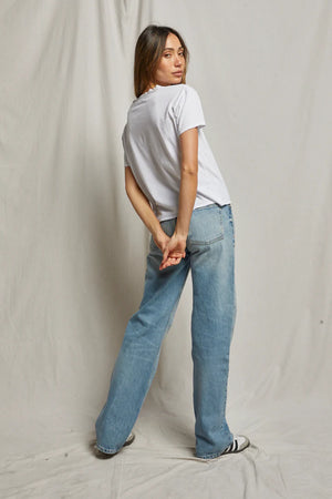 Perfect White Tee - Harley Boxy Crew Tee (White)