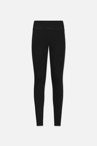 Frame - Shiny Knit Legging (Black)